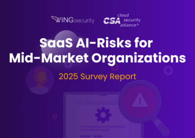 CSA Survey Report 2025: AI Risks in SaaS