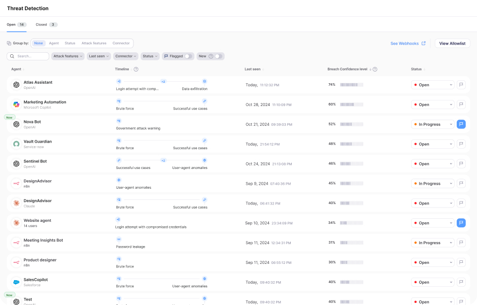 platform image showing layers of discovery, misconfigurations and identity threat detection and response
